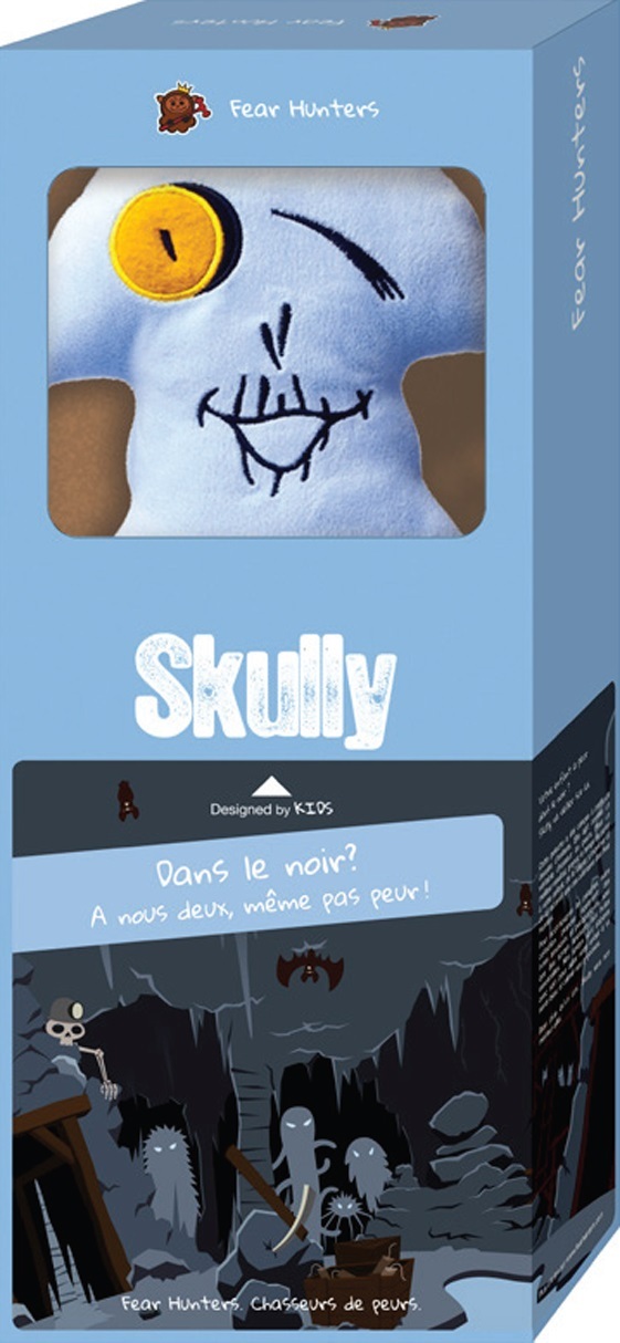 CHASSEURS DE PEURS- PELUCHE SKULLY