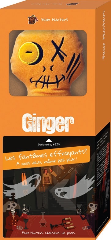 CHASSEURS DE PEURS- PELUCHE GINGER