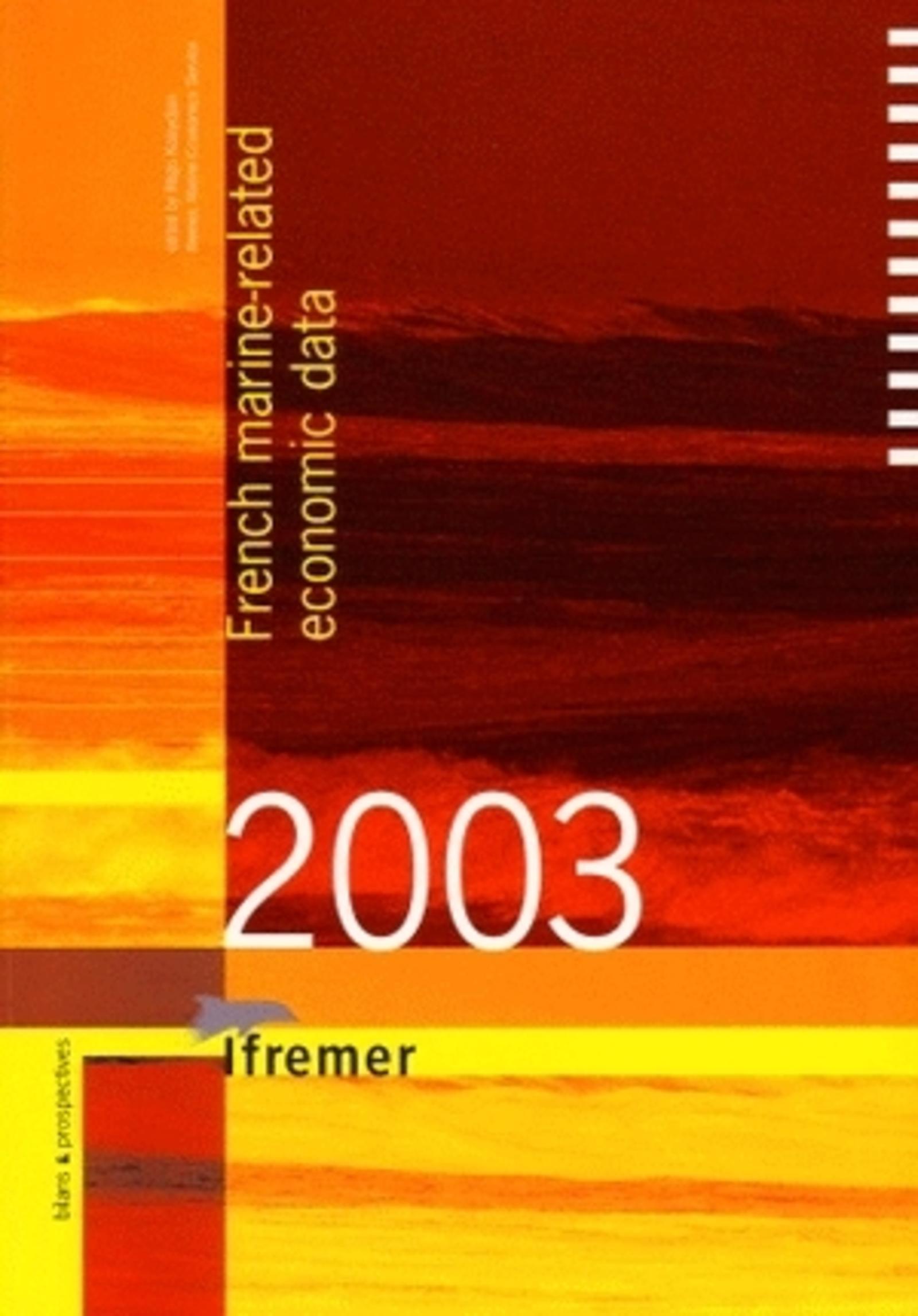 FRENCH MARINE-RELATED ECONOMIC DATA 2003