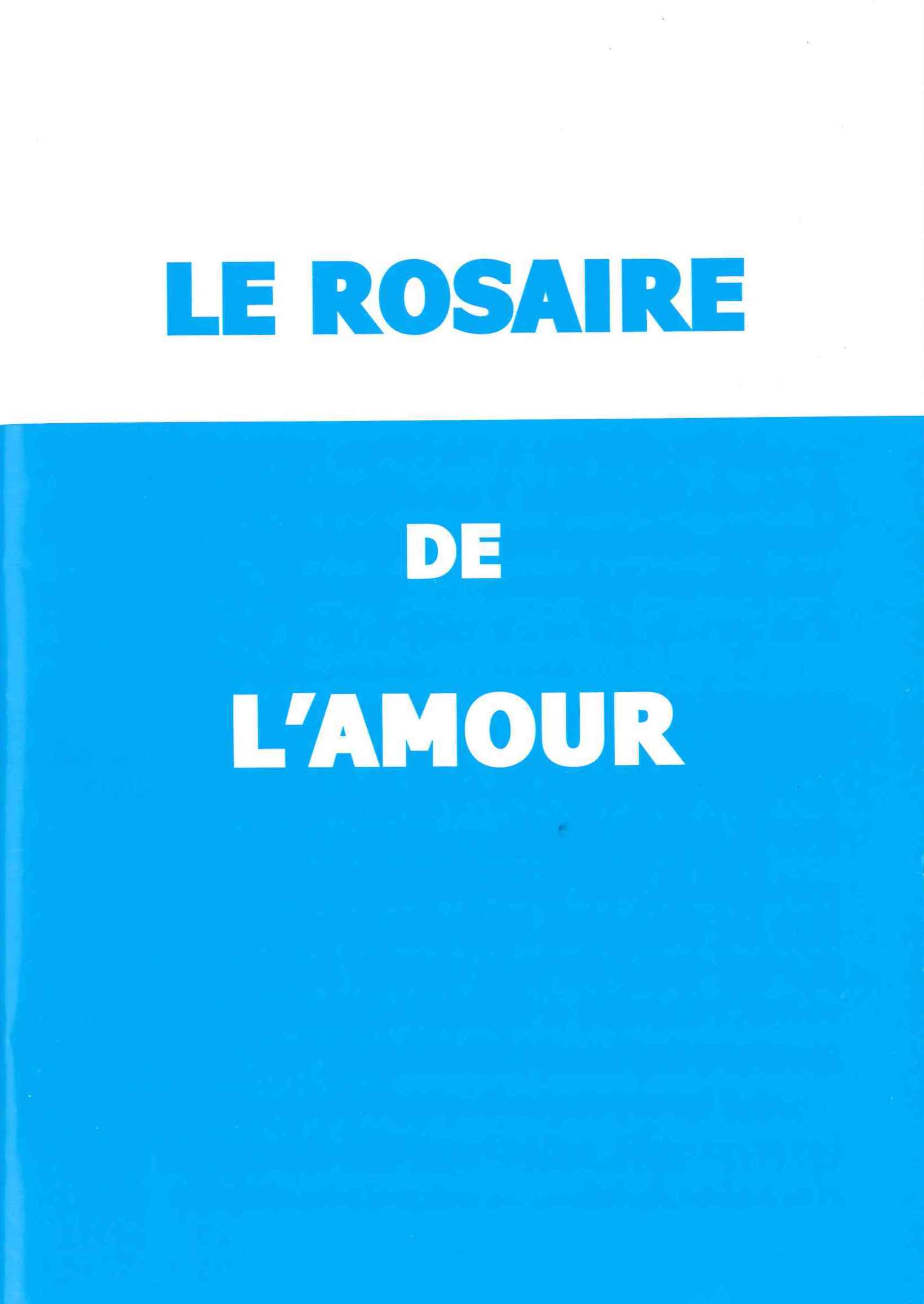 Le rosaire de l'amour