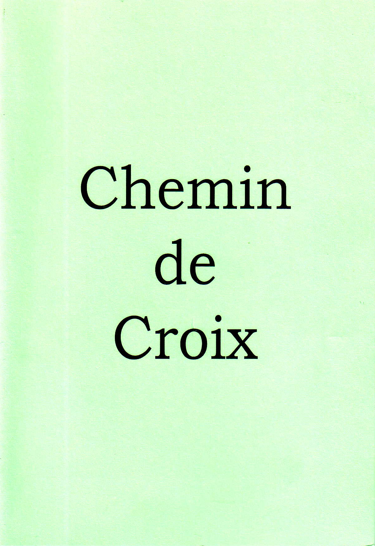 Chemin de croix - Josefa Menéndez