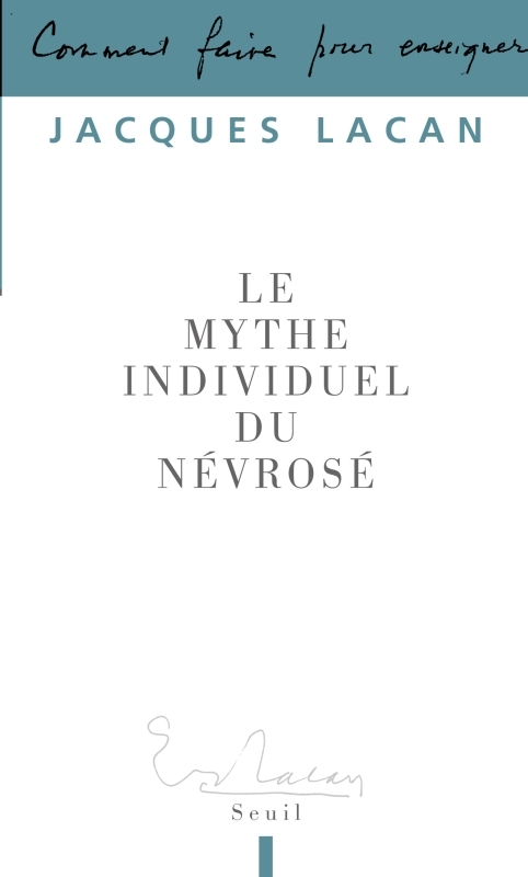 Le Mythe individuel du névrosé