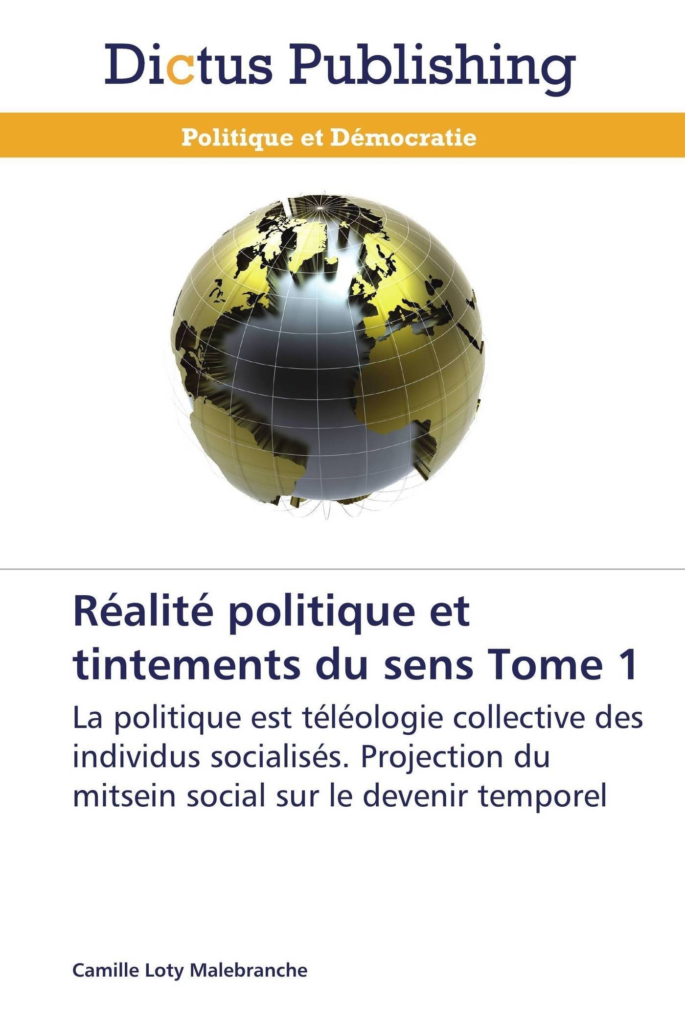 Réalité politique et tintements du sens tome 1