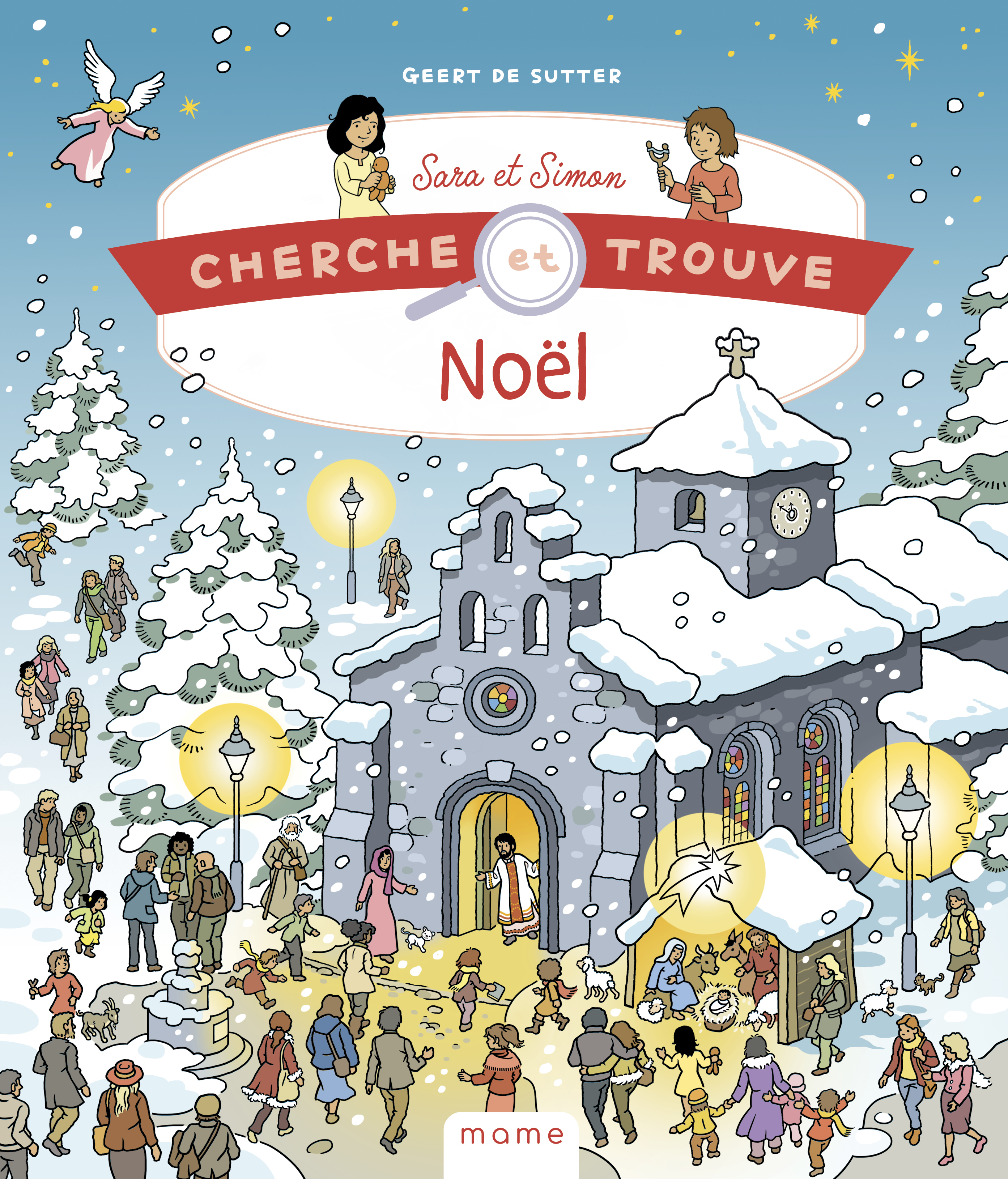 Cherche et trouve Sara et Simon Noël