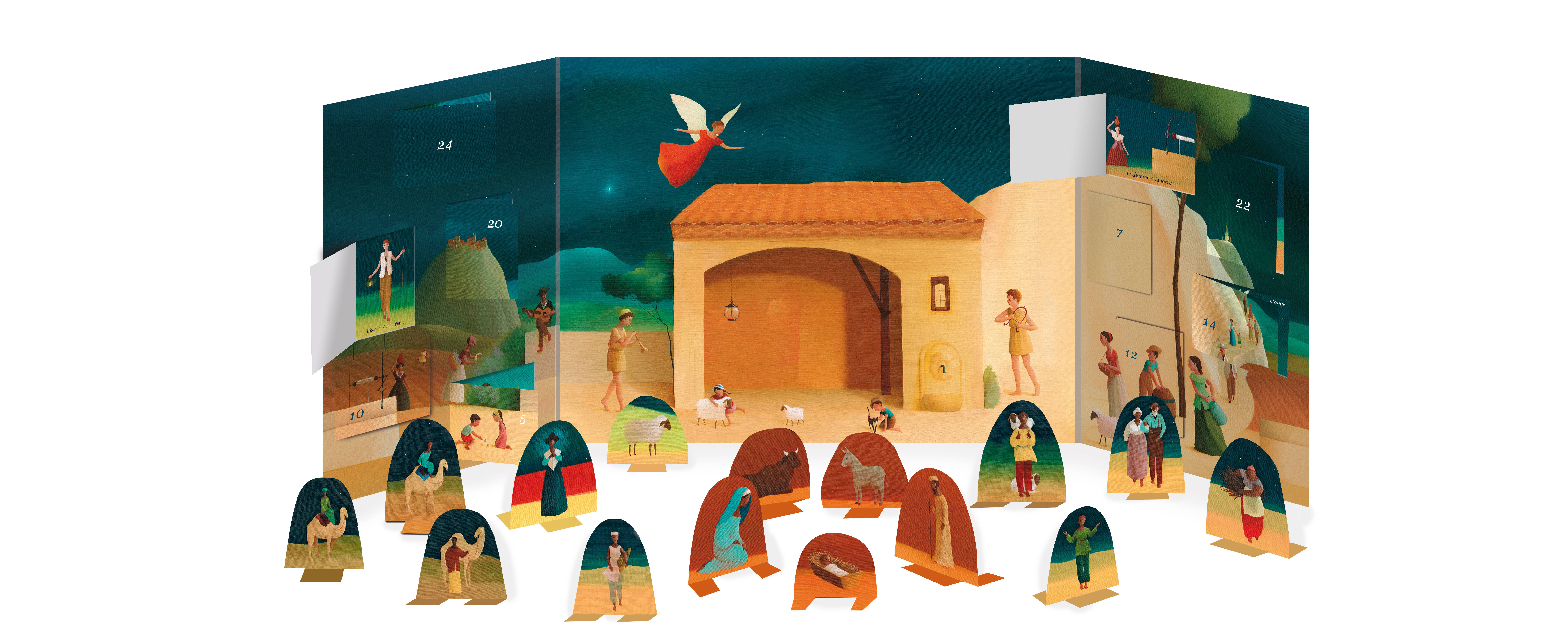 Le merveilleux calendrier de l'Avent