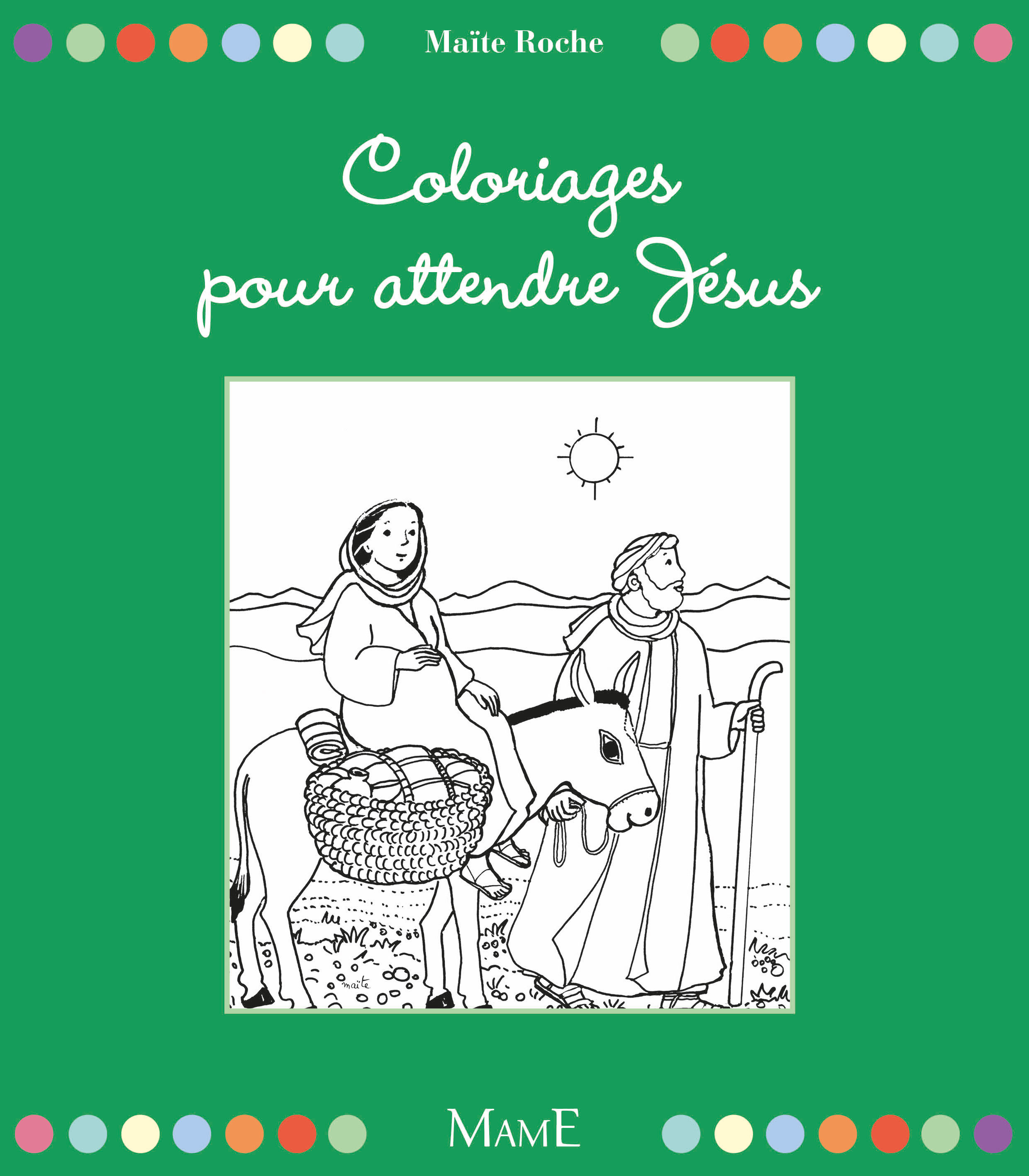 Coloriages pour attendre Jésus