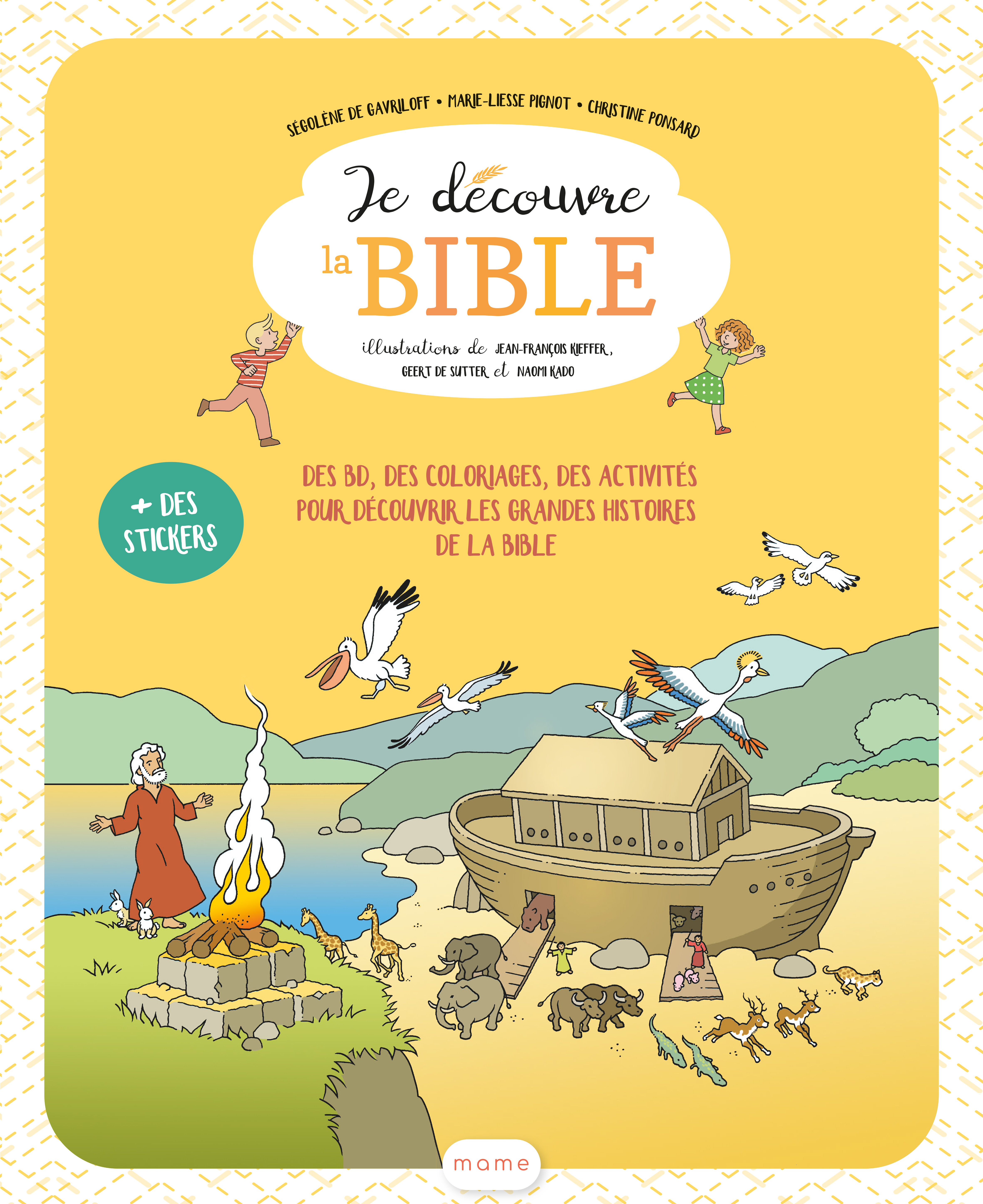 Je découvre la Bible   fichier enfant 6-8 ans