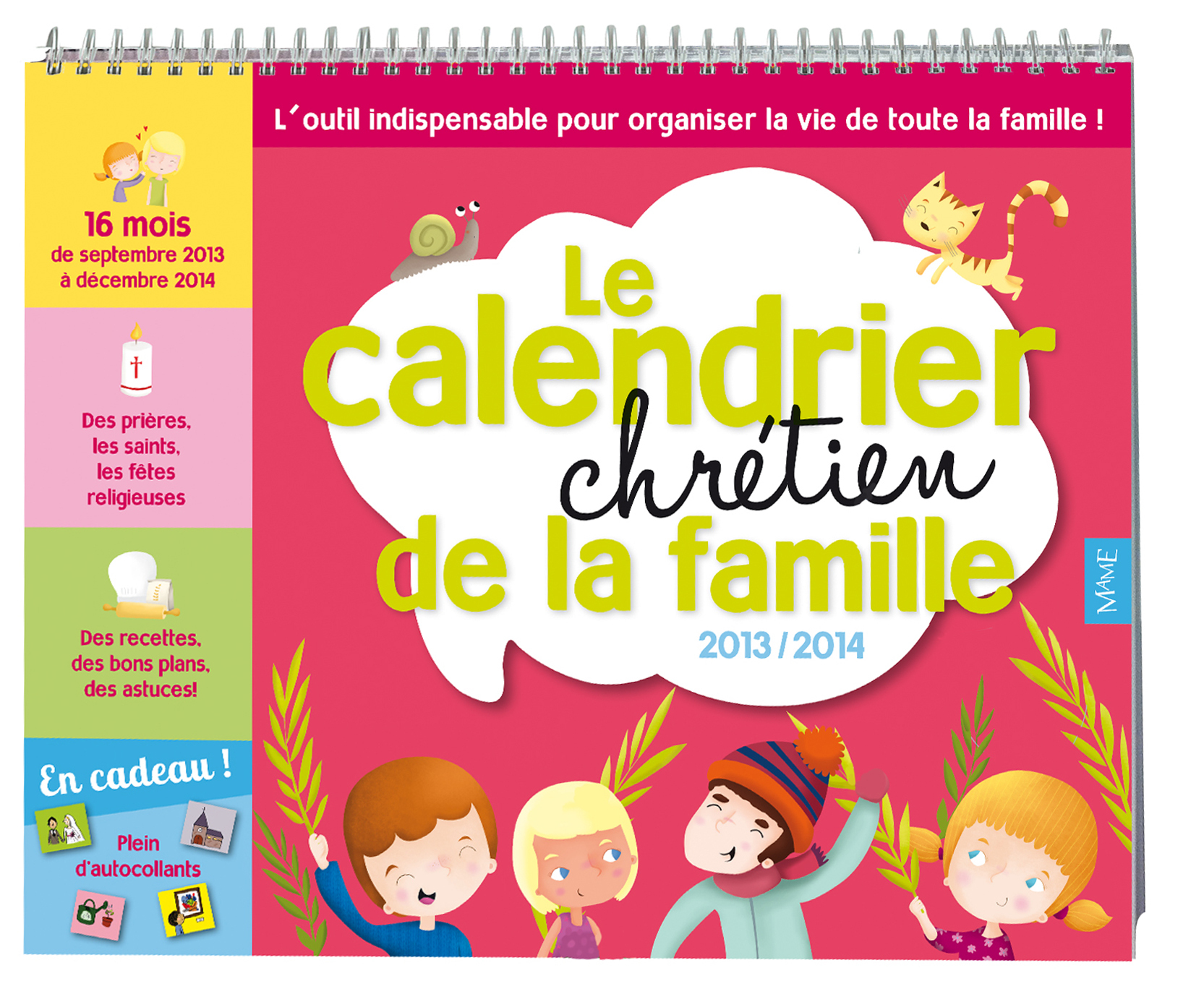 LE GRAND CALENDRIER CHRETIEN DE LA FAMILLE 2013/2014