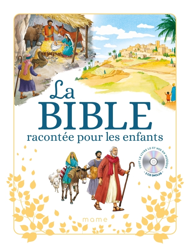 La Bible racontée pour les enfants +CD + flashcode