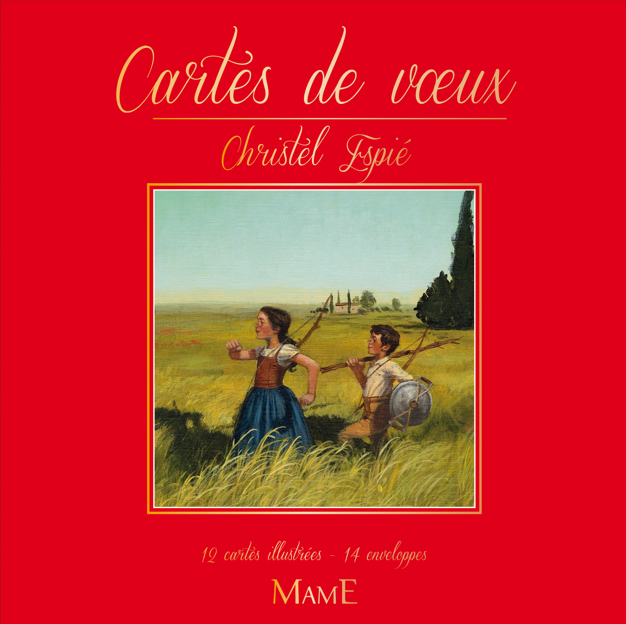 CARTES DE VOEUX. CHRISTEL ESPIE