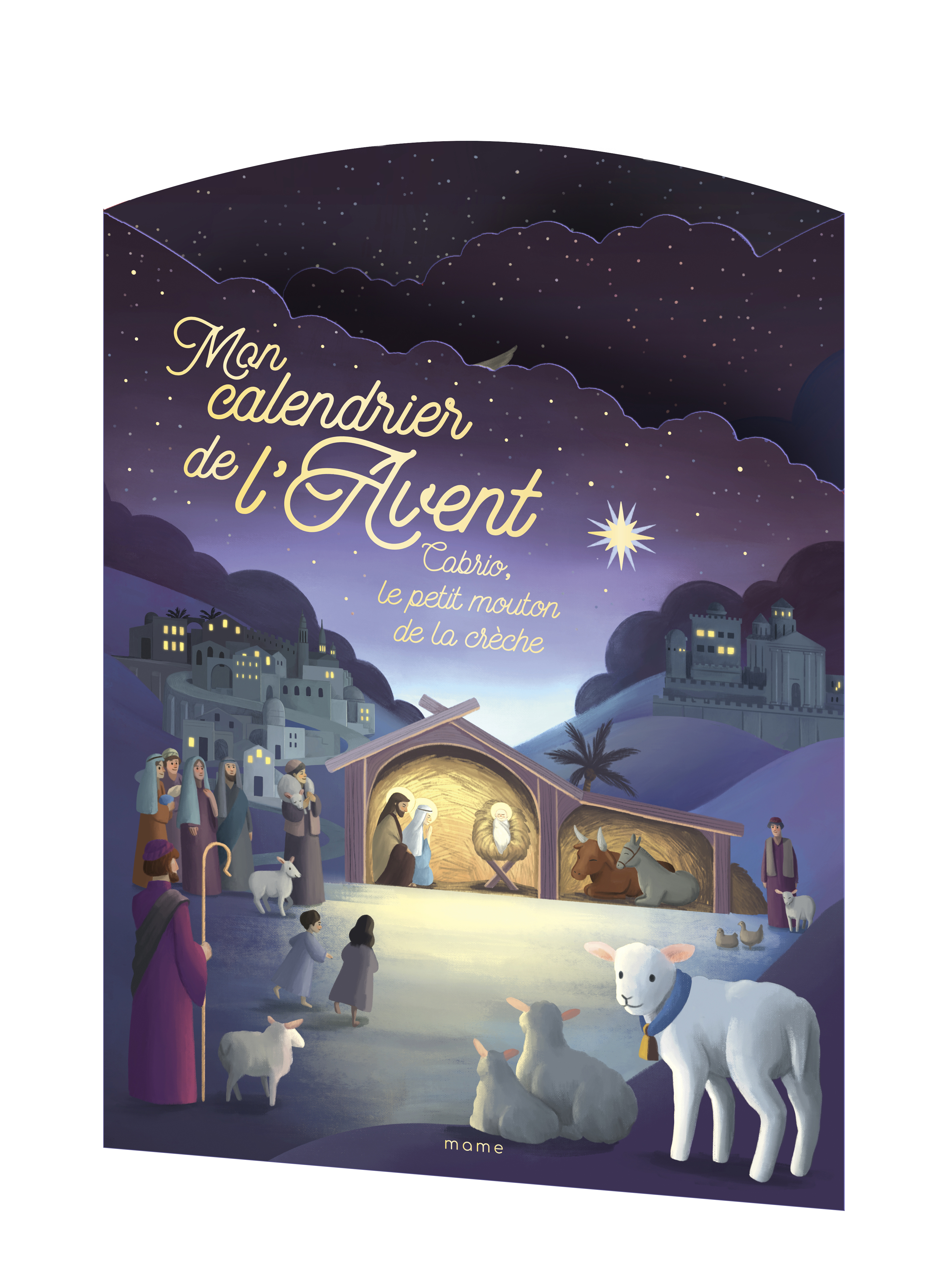 Mon calendrier de l Avent   Cabrio, le petit mouton de la crèche