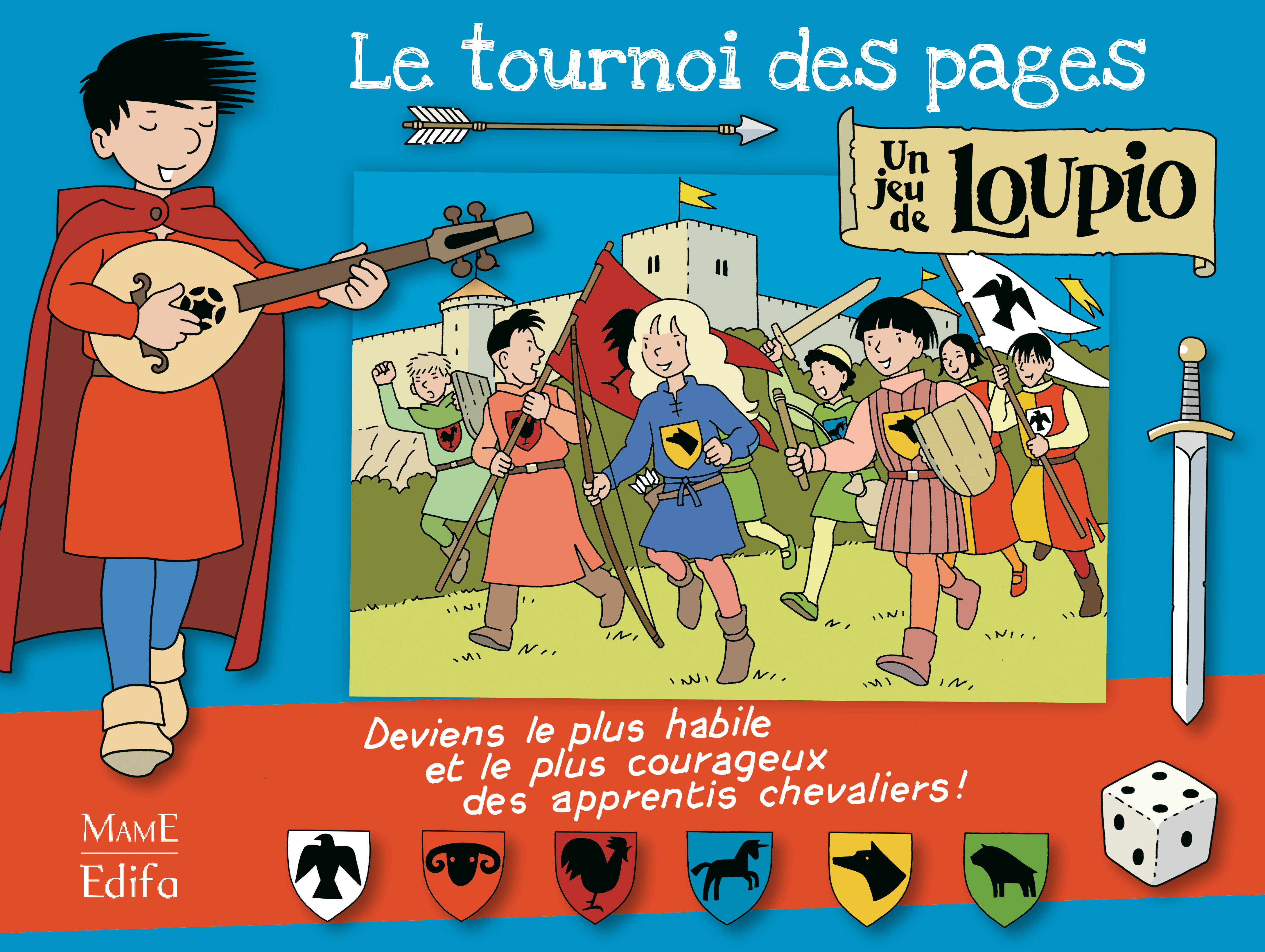 Le tournoi des pages - Un jeu de Loupio