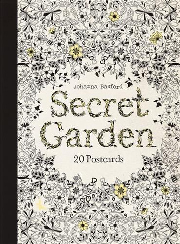 Secret Garden 20 Postcards /anglais