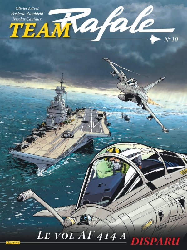 Team Rafale - Tome 10 - Le vol AF 414 a disparu