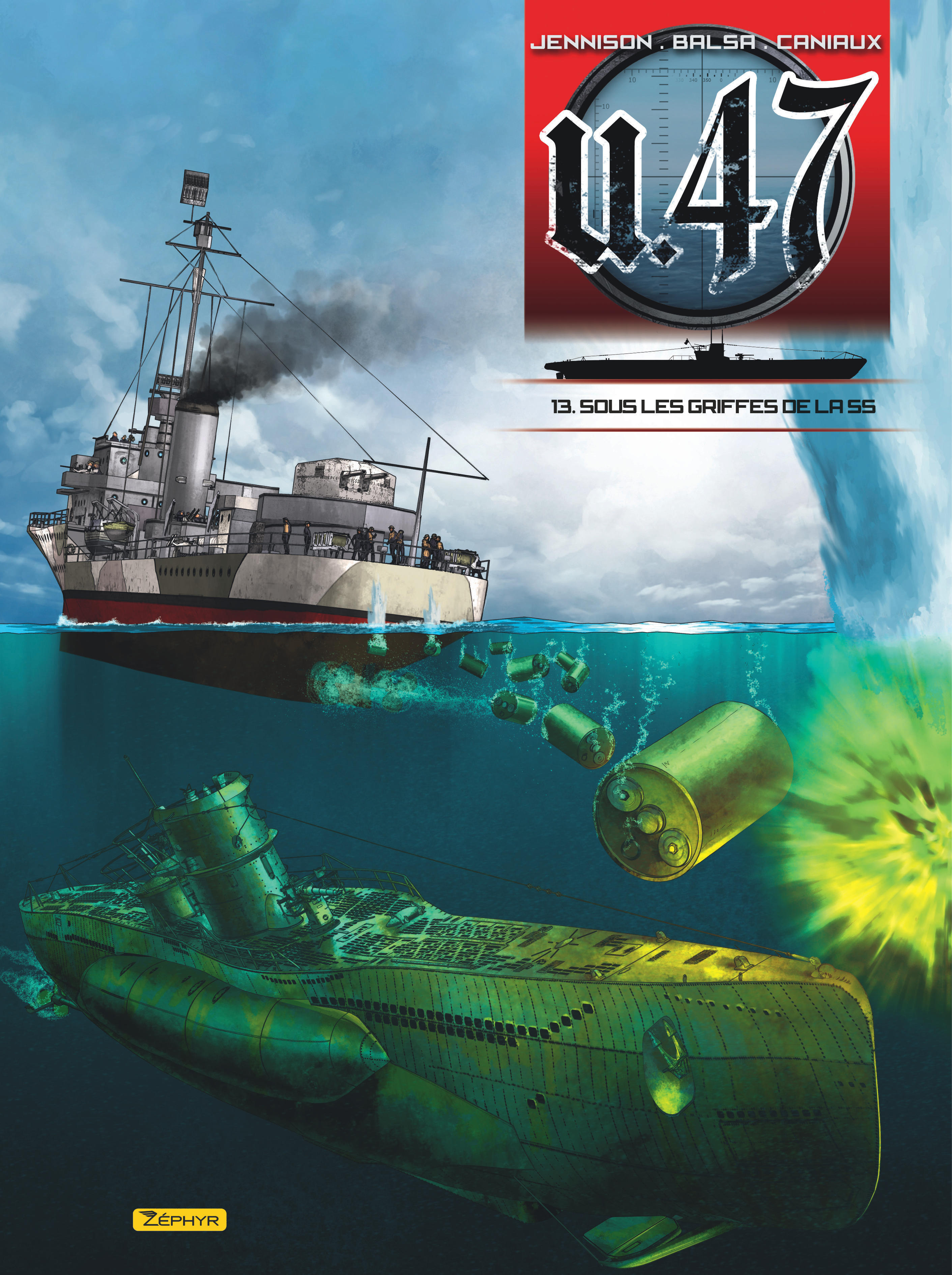 U-47 - Tome 13 - Sous les griffes de la SS (Document)