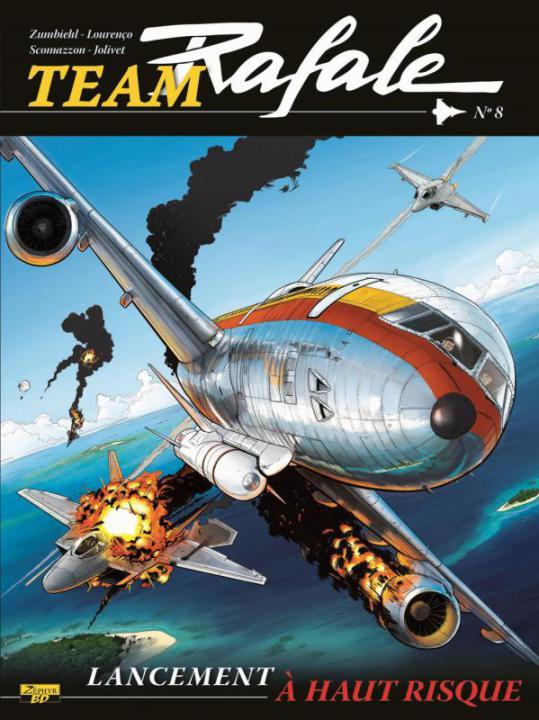 Team Rafale - Tome 8 - Lancement à haut risque (Ex-libris)