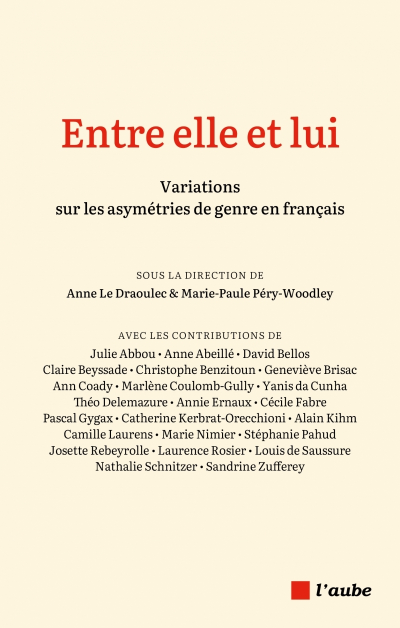 Entre elle et lui : Variations sur les asymétries de genre e