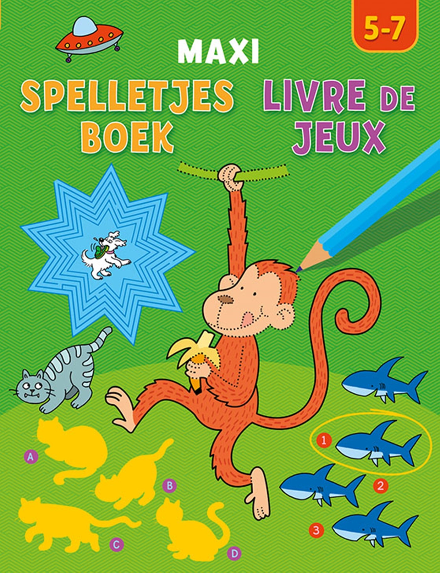 Maxi livre de jeux (5-7 a.)