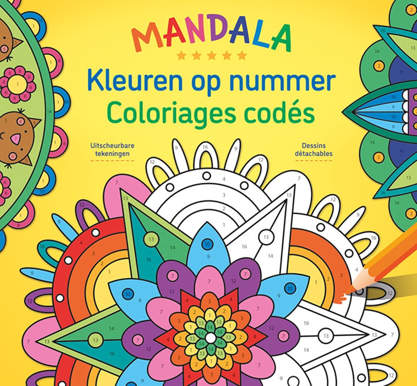 Mandala - Coloriages codés