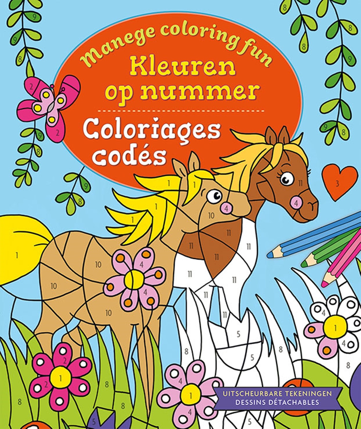 Manege Coloring Fun - Coloriages codés