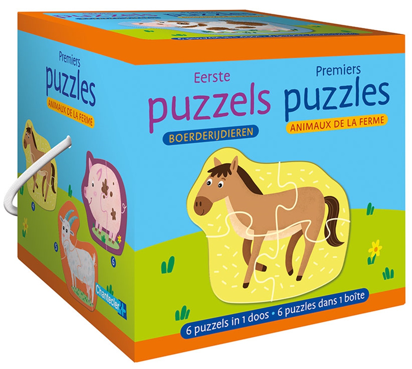 Premiers puzzles - animaux de la ferme