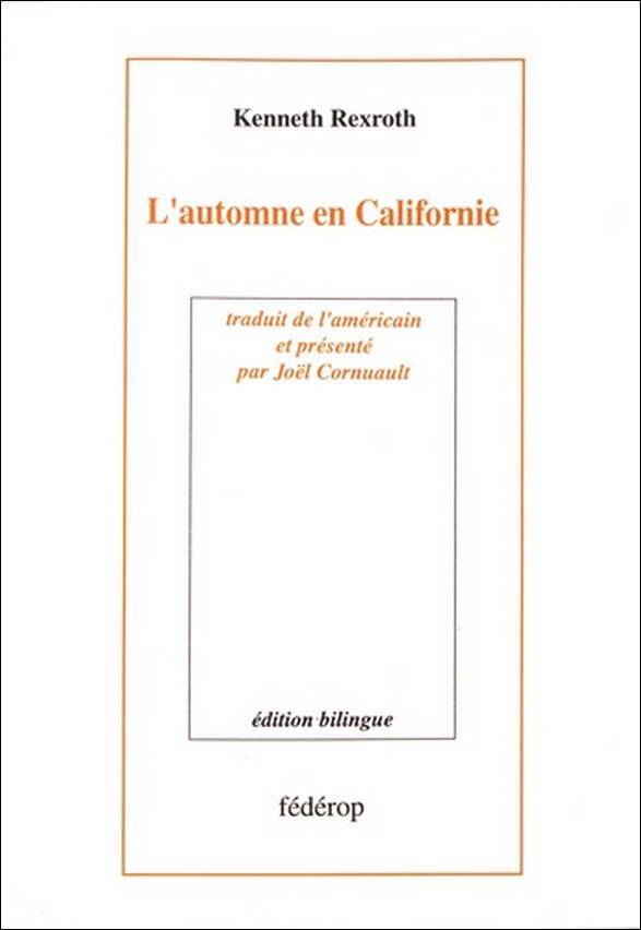 L'AUTOMNE EN CALIFORNIE