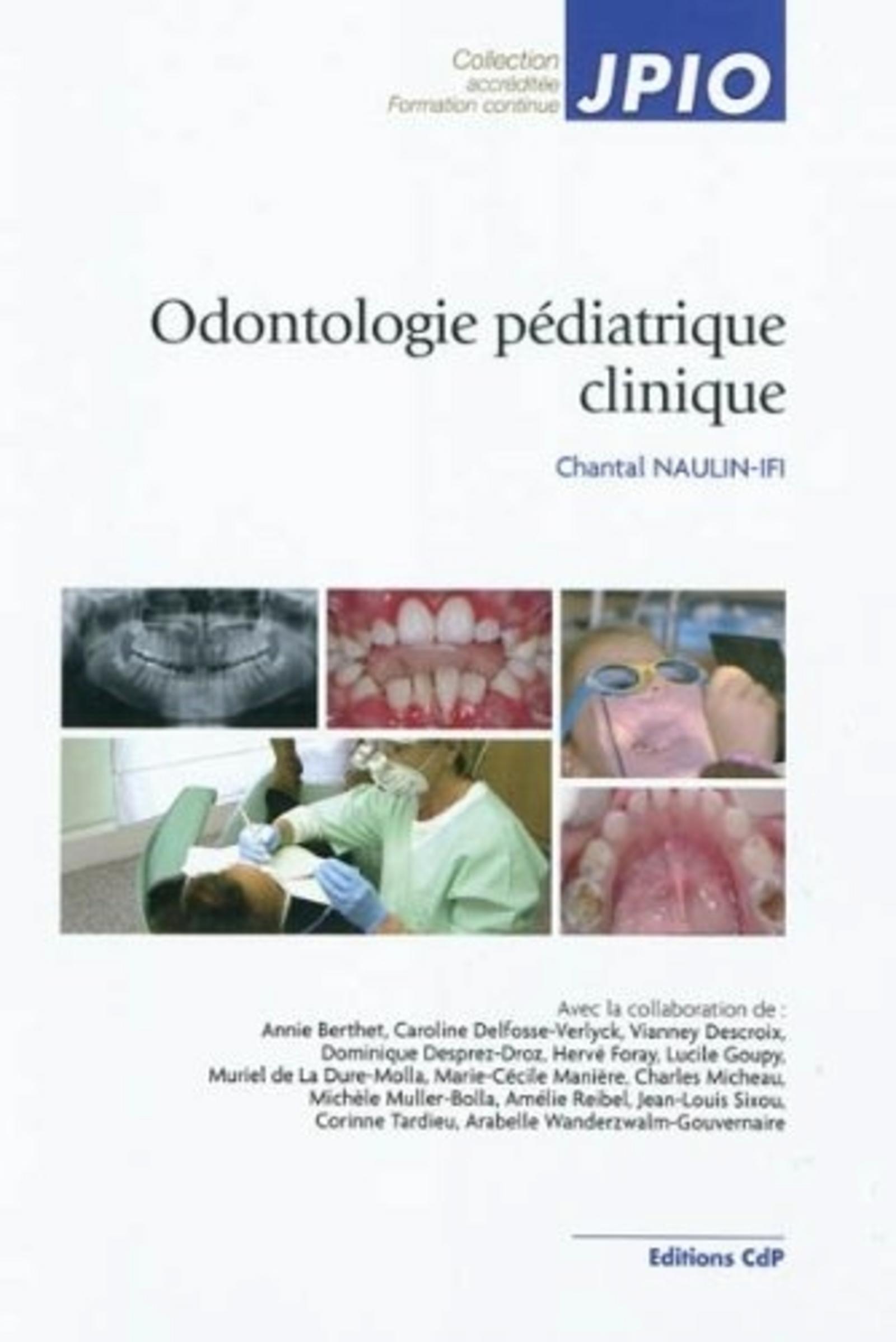 ODONTOLOGIE PEDIATRIQUE CLINIQUE