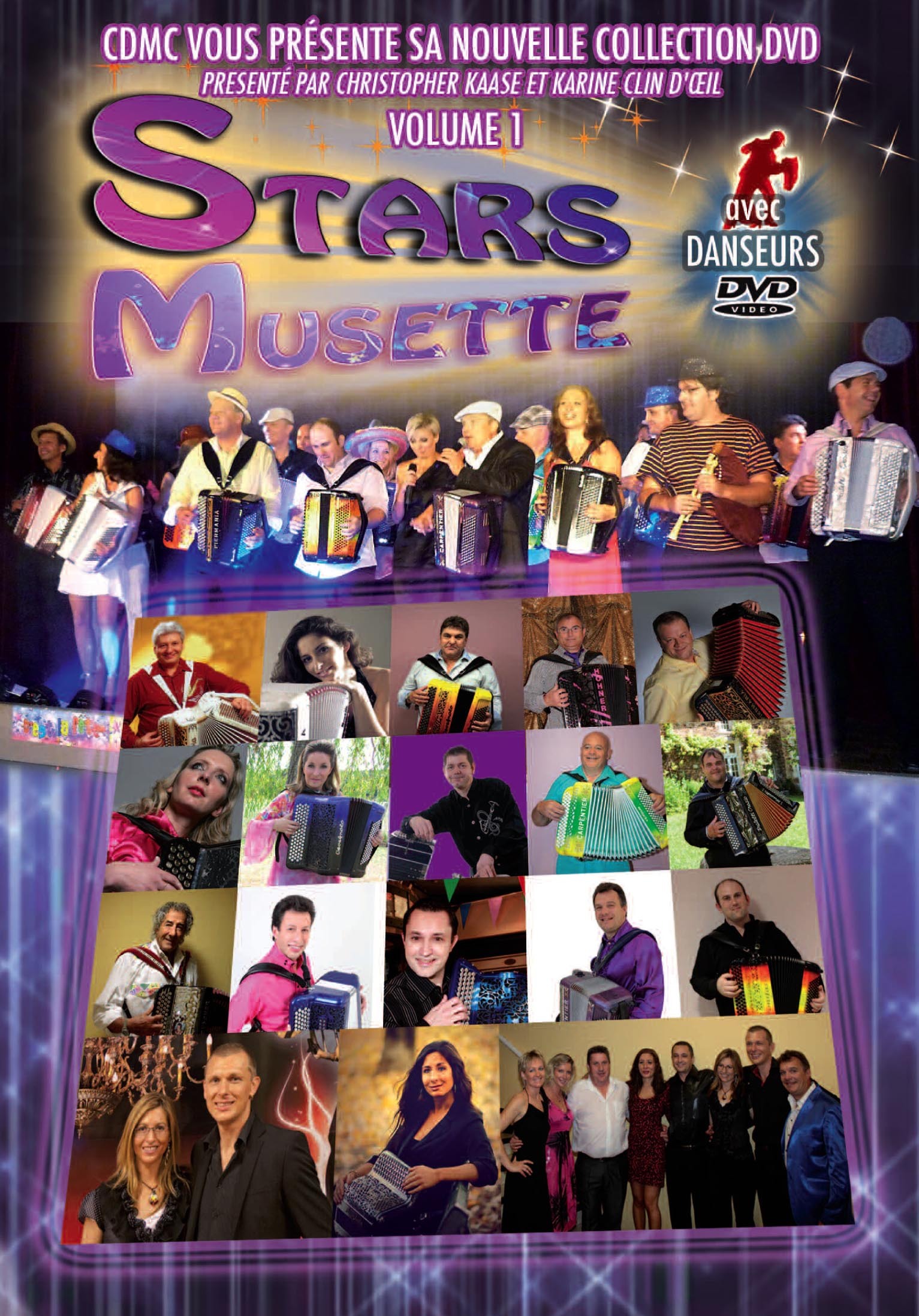 STARS MUSETTE - VOL 1  - DVD