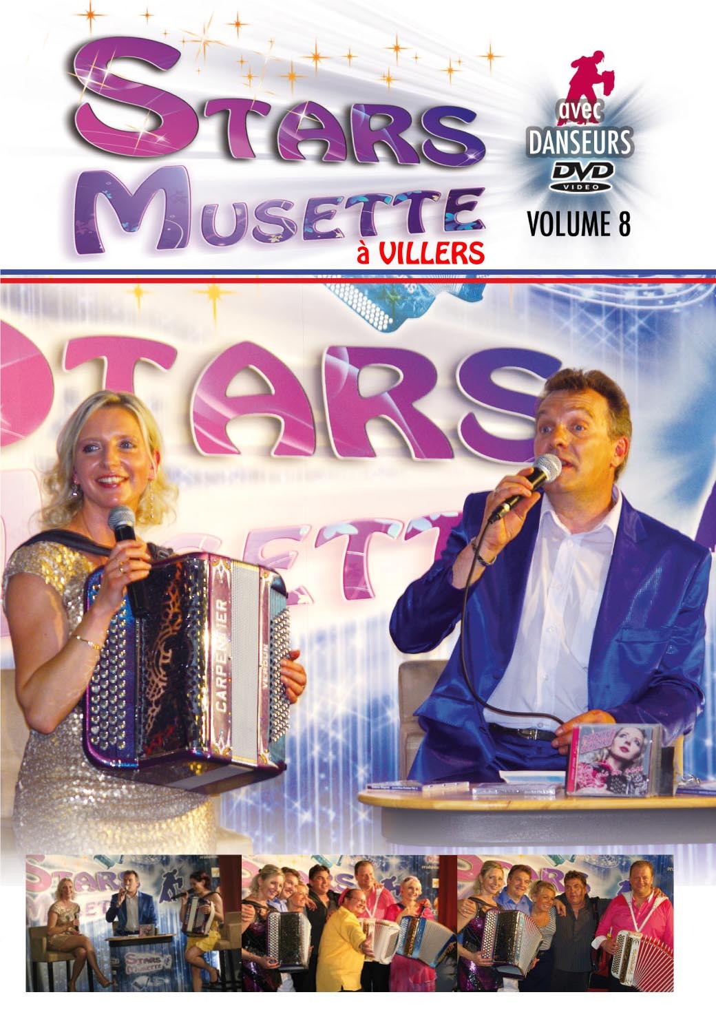 STARS MUSETTE - VOLUME 8 - DVD