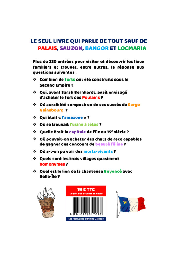 Dictionnaire énamouré des villages, hameaux et lieux-dits de Belle-Ile-en-Mer