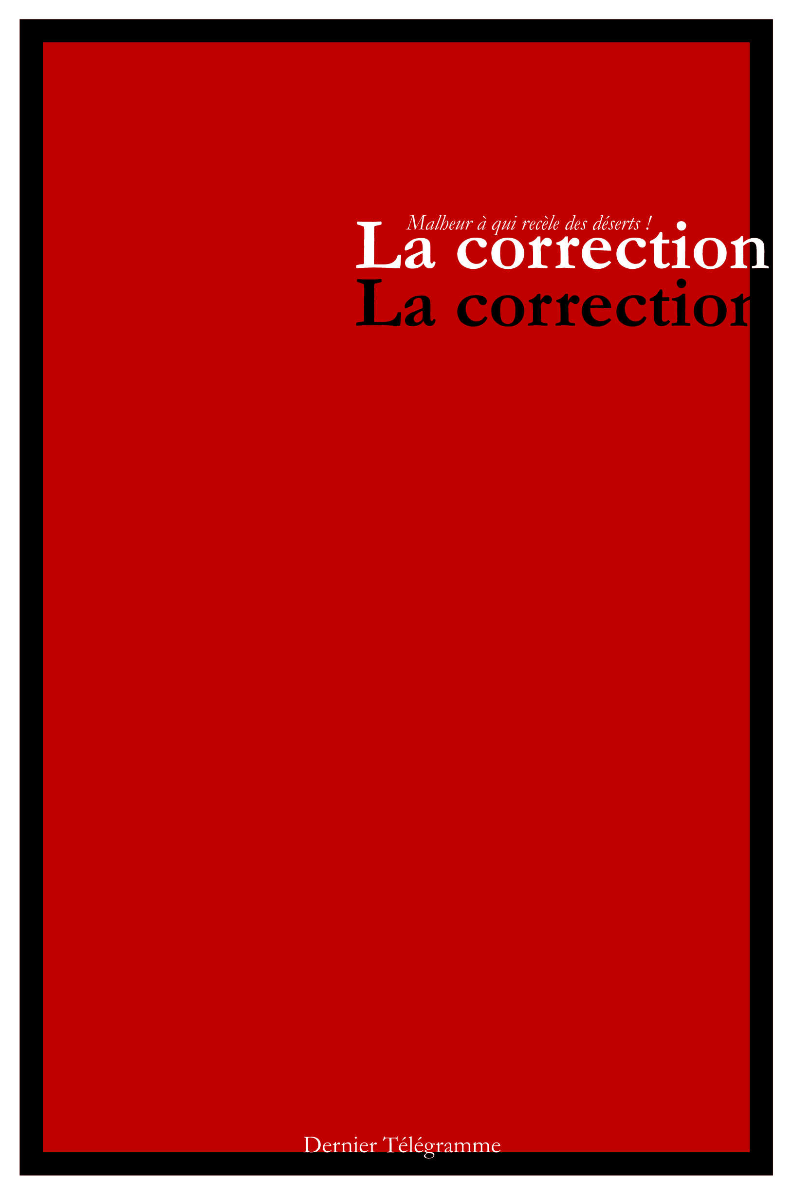 La correction