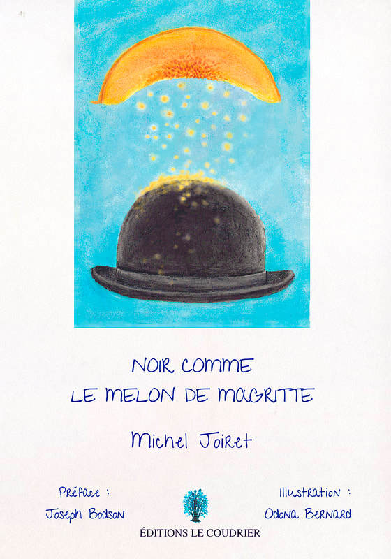 Noir  comme le melon de Magritte