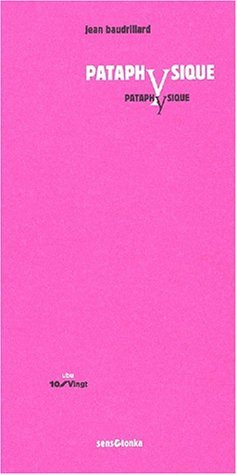 Jean Baudriard, pataphysicien