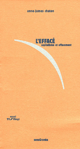 L'effacé - capitalisme et effacement dans les "Manuscrits de 44" de Karl Marx