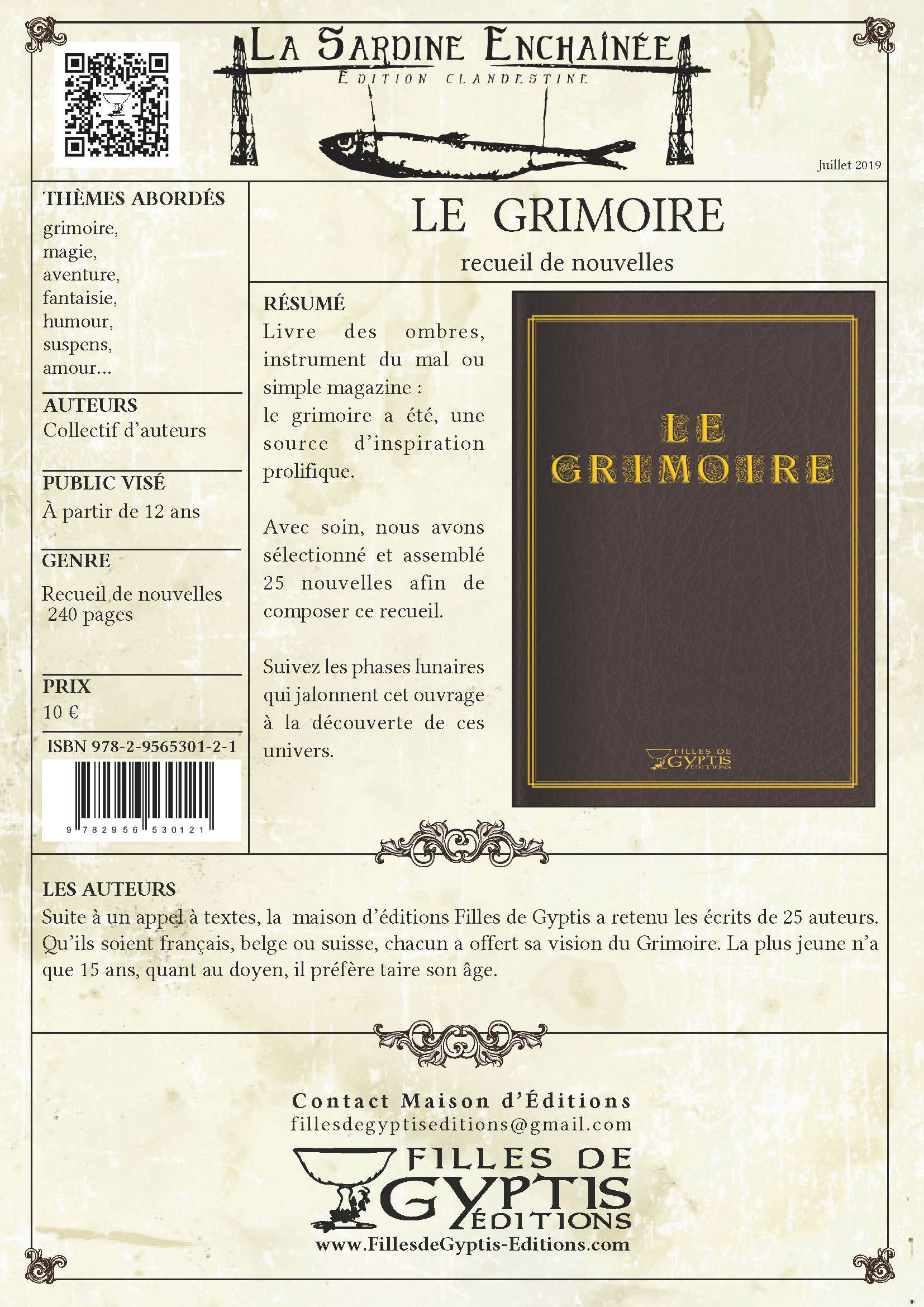 LE GRIMOIRE