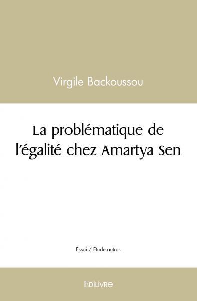 La problématique de l'égalité chez Amartya Sen