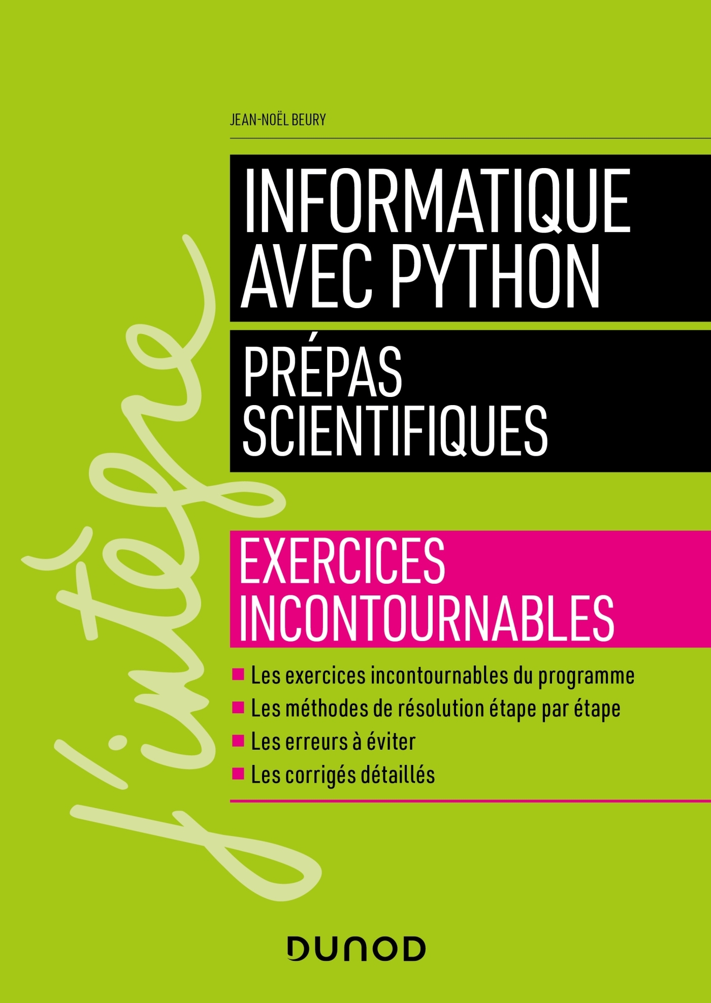 Informatique avec Python - Prépas scientifiques