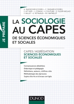 La sociologie au Capes de Sciences économiques et sociales
