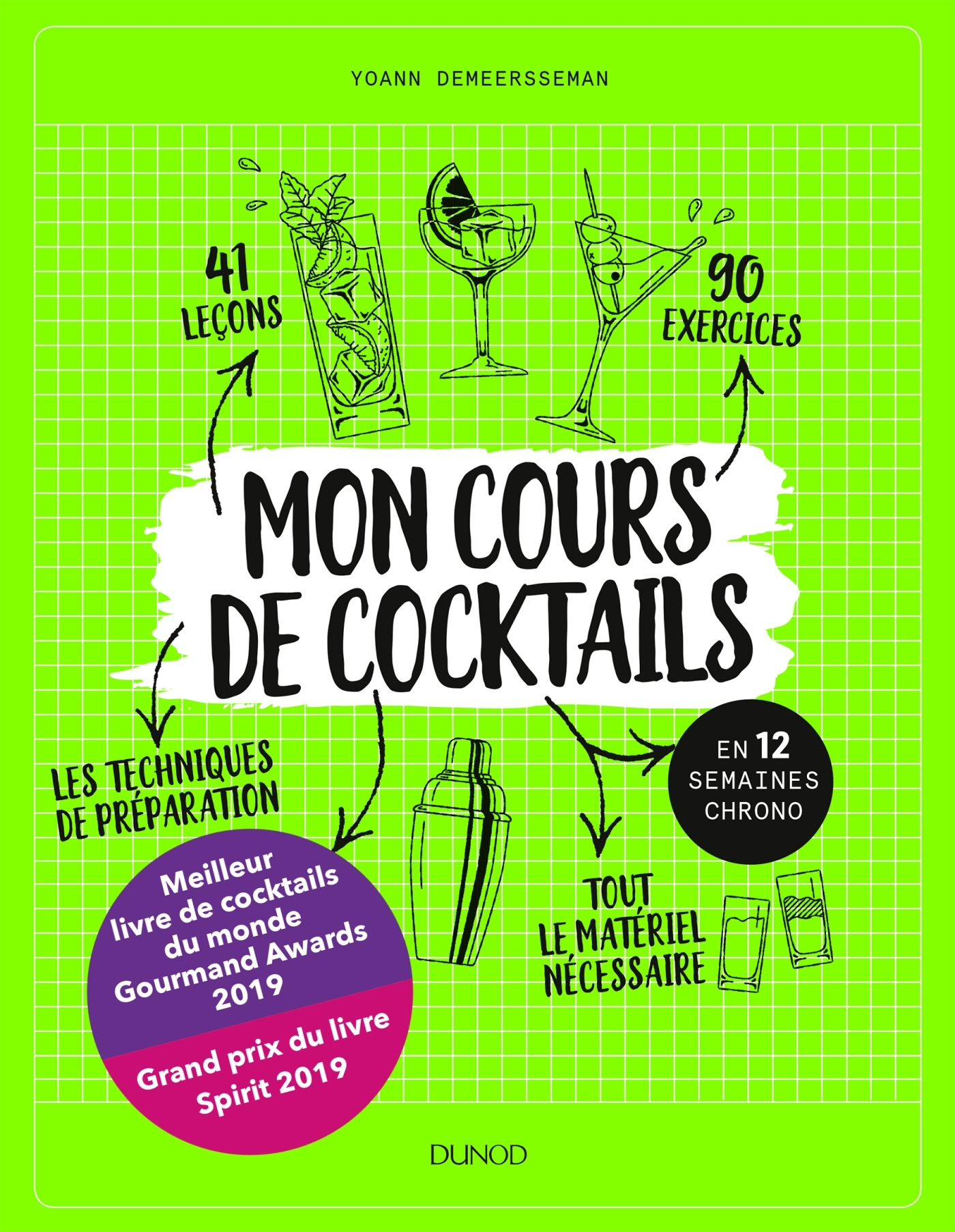 Mon cours de cocktails - en 12 semaines chrono