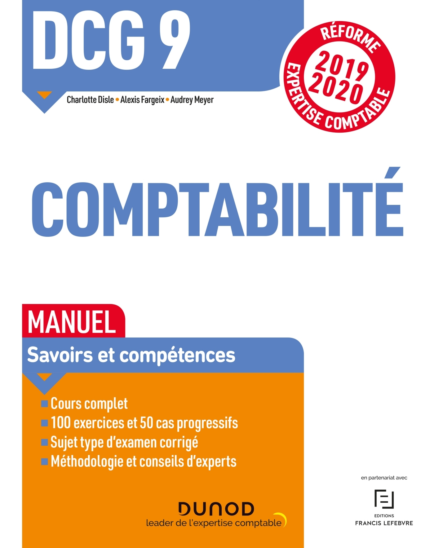 DCG 9 Comptabilité - Manuel - Réforme 2019-2020