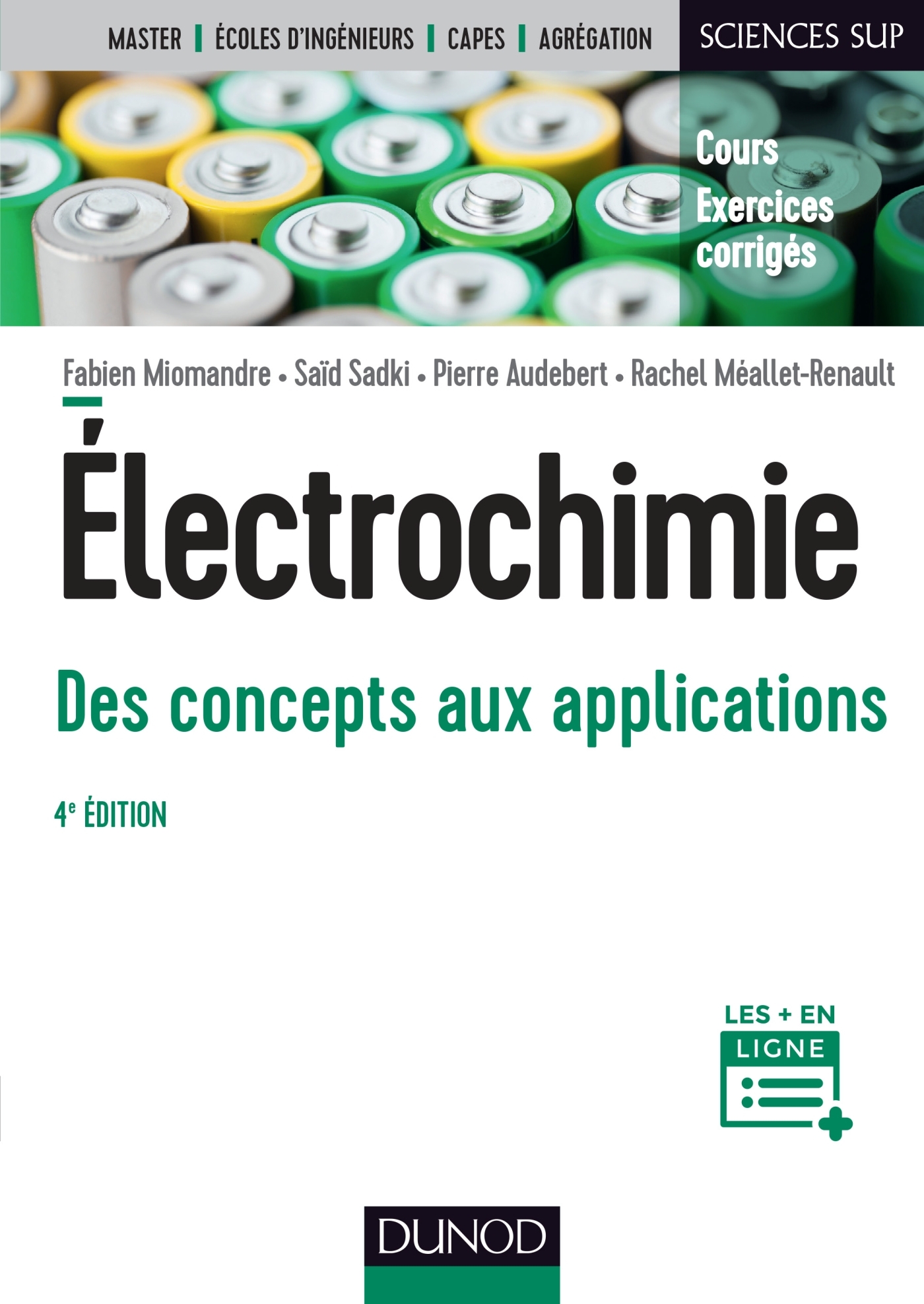 Électrochimie - 4e éd. - Des concepts aux applications