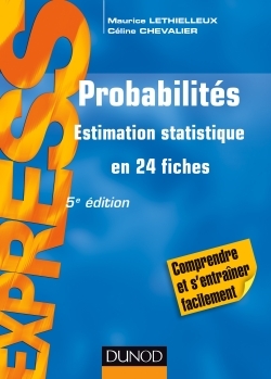 Probabilités - 5e éd - Estimation statistique en 24 fiches
