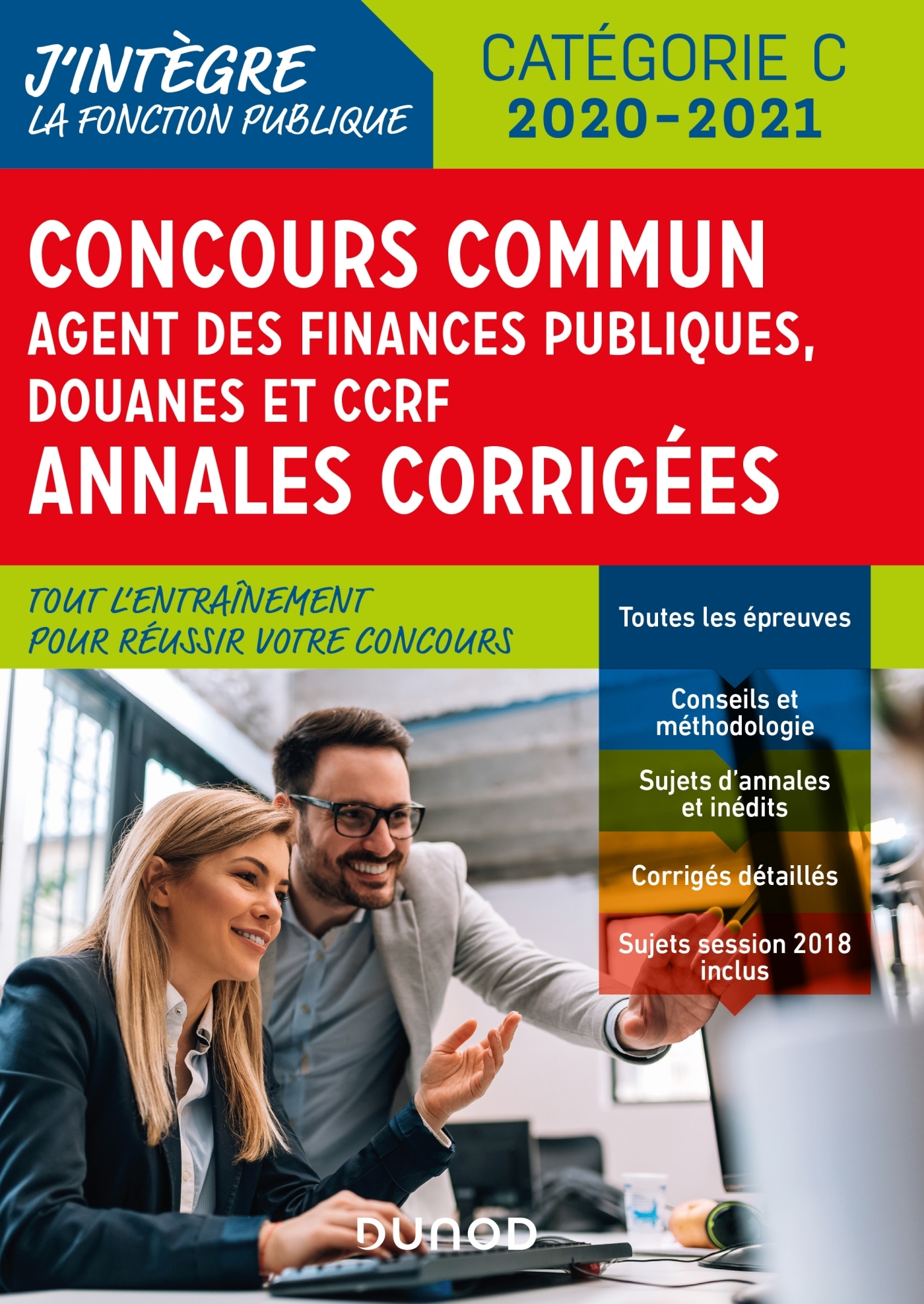 Concours Commun Agent des Finances Publiques Douanes et CCRF - Annales corrigées - Concours 2019/20