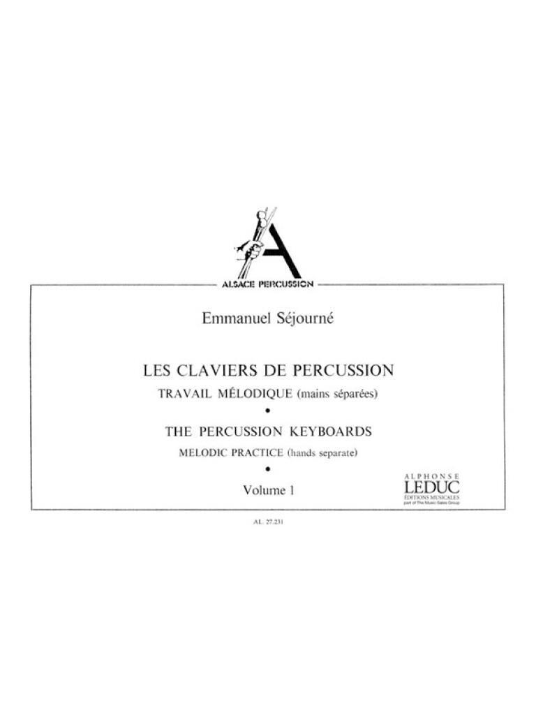 EMMANUEL SEJOURNE : LES CLAVIERS DE PERCUSSION VOL.1