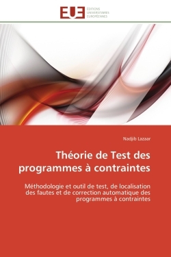 Théorie de Test des programmes à contraintes