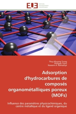 Adsorption d'hydrocarbures de composés organométalliques poreux (MOFs)