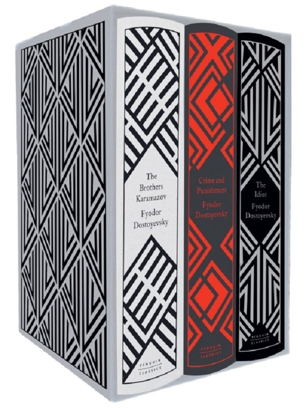 Fyodor Dostoyevsky Boxed Set: Crime and Punishment, The Idiot, The Brothers Karamazov