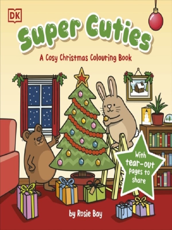 Super Cuties A Cosy Christmas Colouring Book