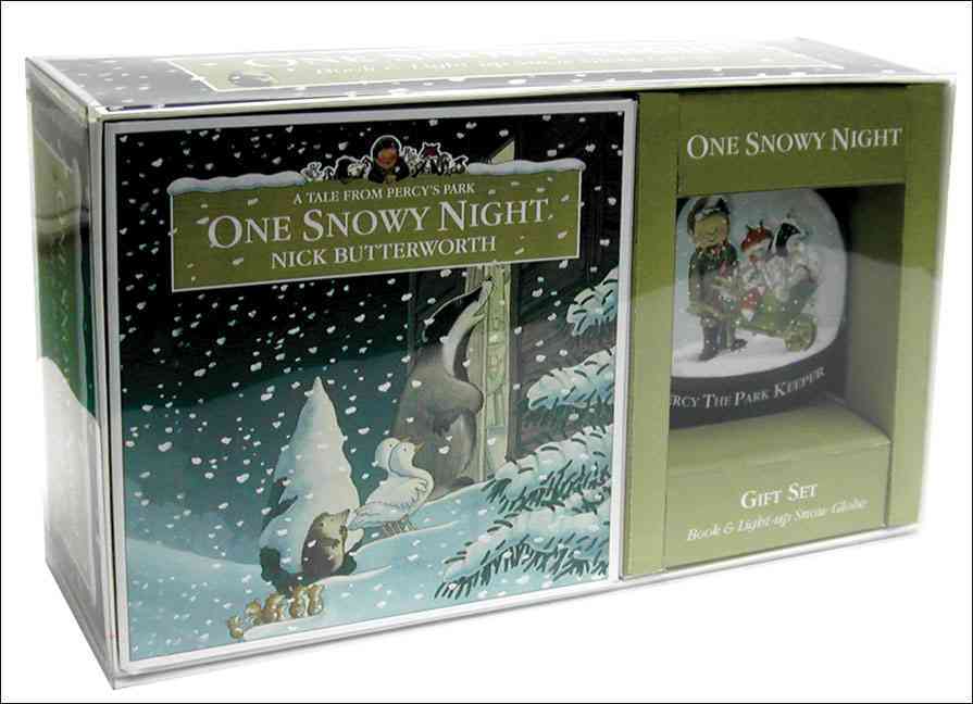 One Snowy Night Gift Set: Book and Light-up Sow Globe