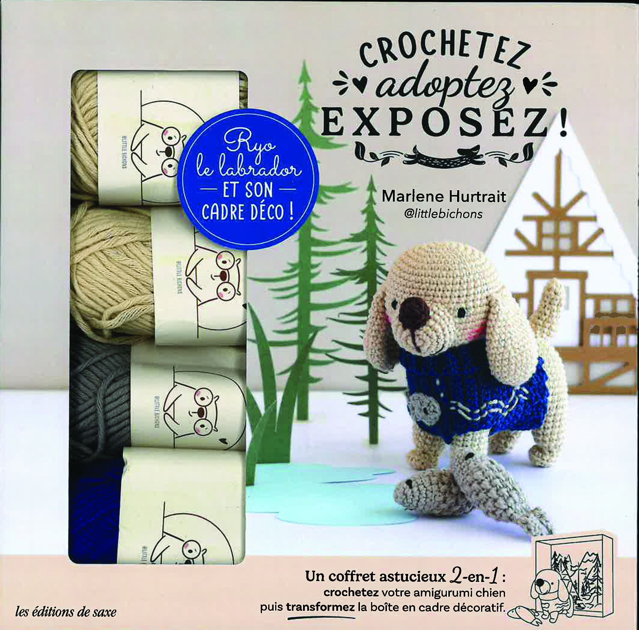 Coffret Ryo le labrador au crochet